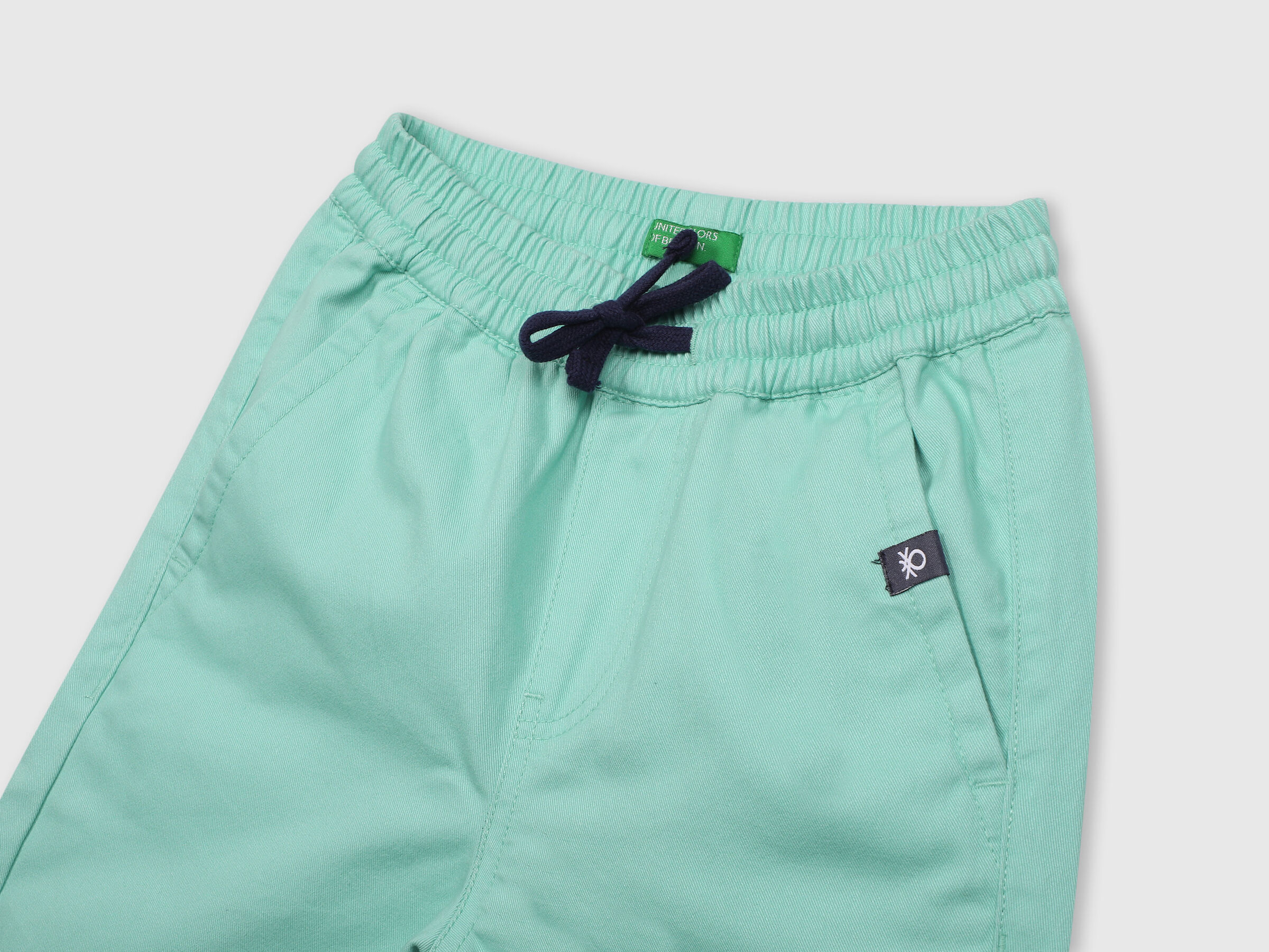 Epp White Shorts- Solid image number 3
